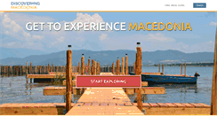 Desktop Screenshot of discoveringmacedonia.com